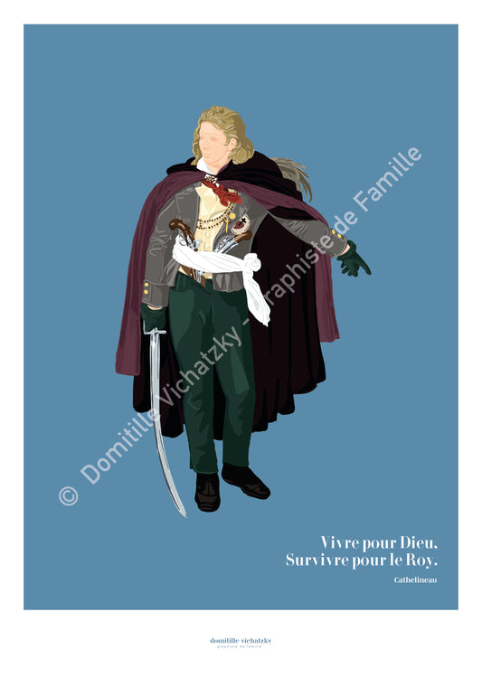 Affiche Cathelineau - Guerres de Vendée