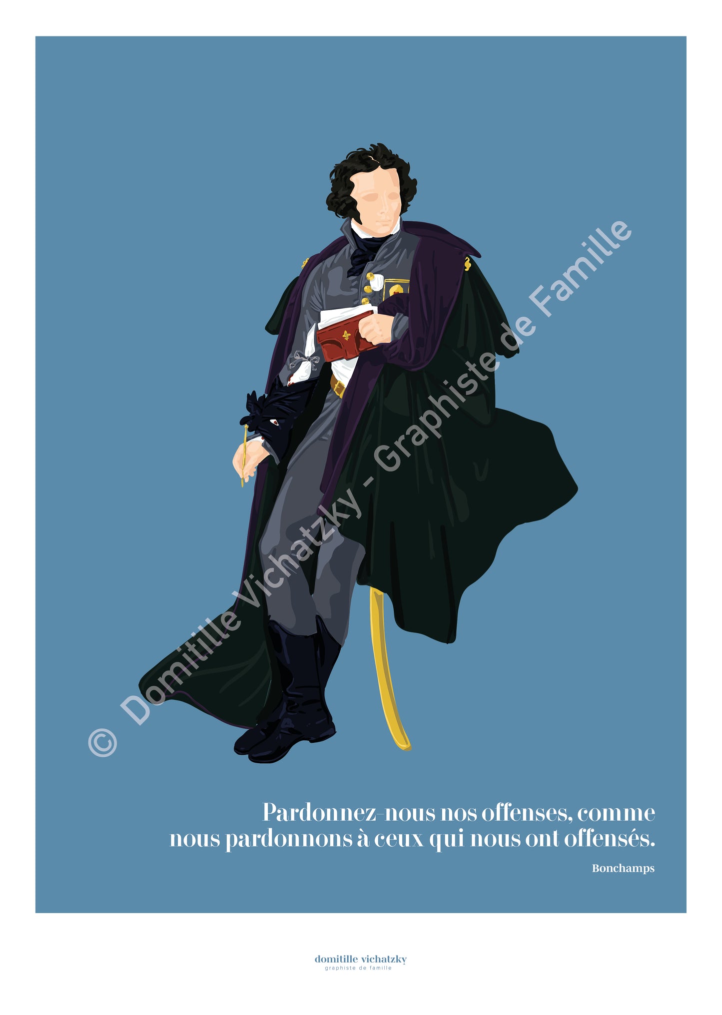 Affiche Bonchamps - Guerres de Vendée