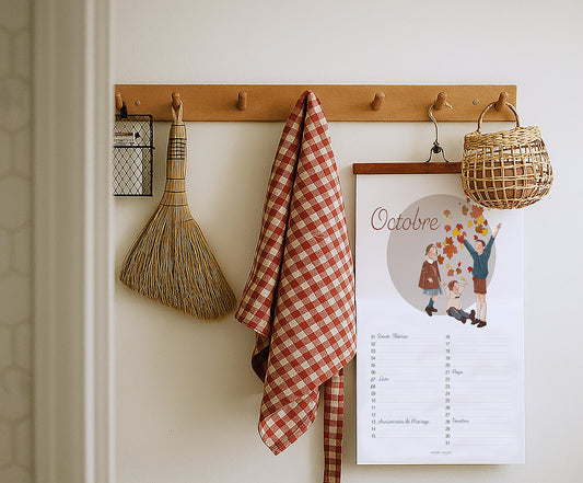 Calendrier perpétuel illustré – Anniversaires & fêtes