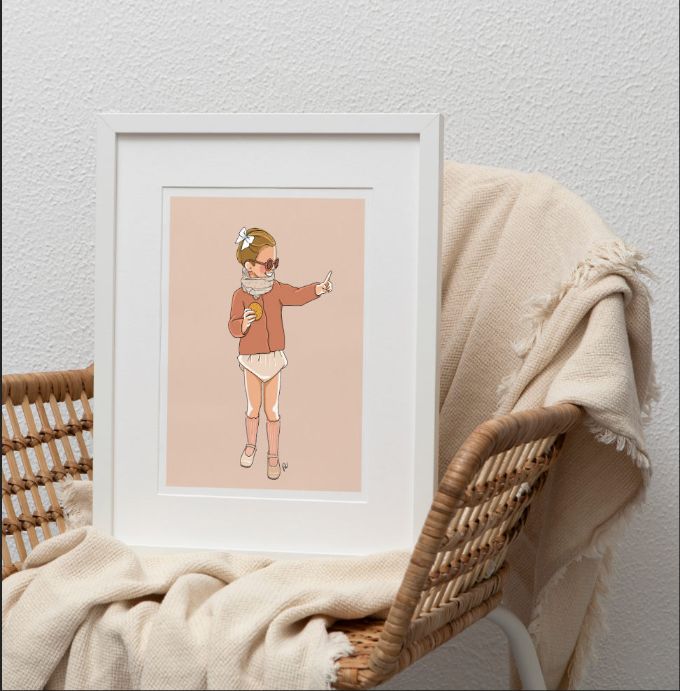 Illustration personnalisée de votre famille ou d’une personne aimée