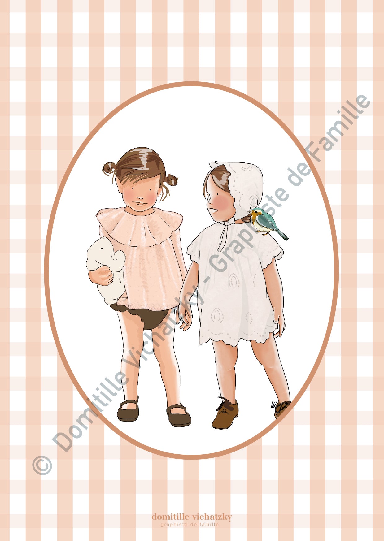 Carte Postale - Complicité du Printemps