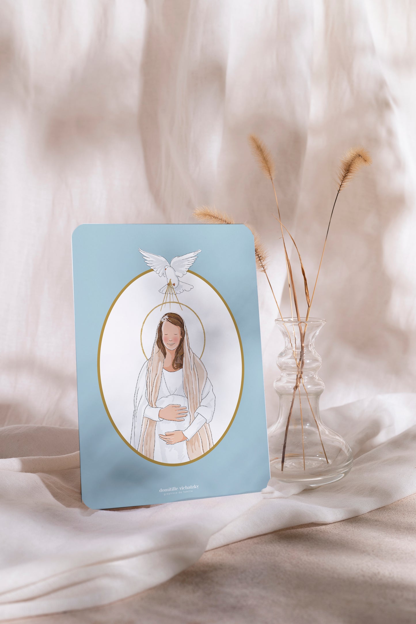 Carte Postale - Annonciation Vierge Marie