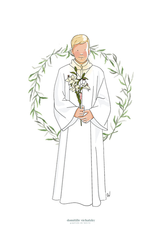 Signet Profession de Foi - Garçon