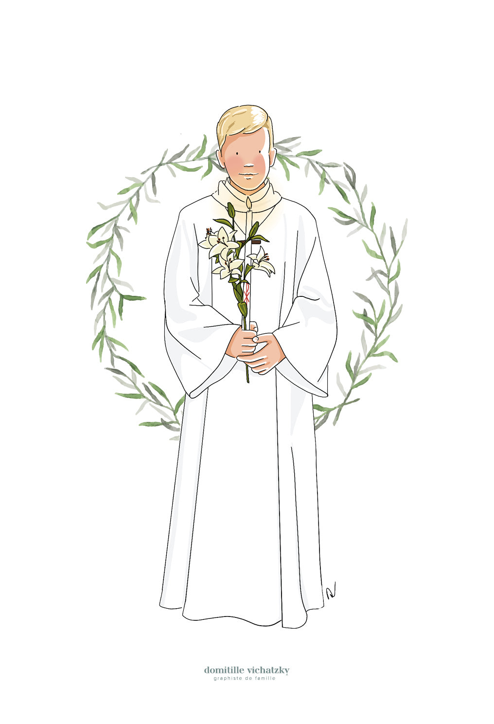 Signet Profession de Foi - Garçon