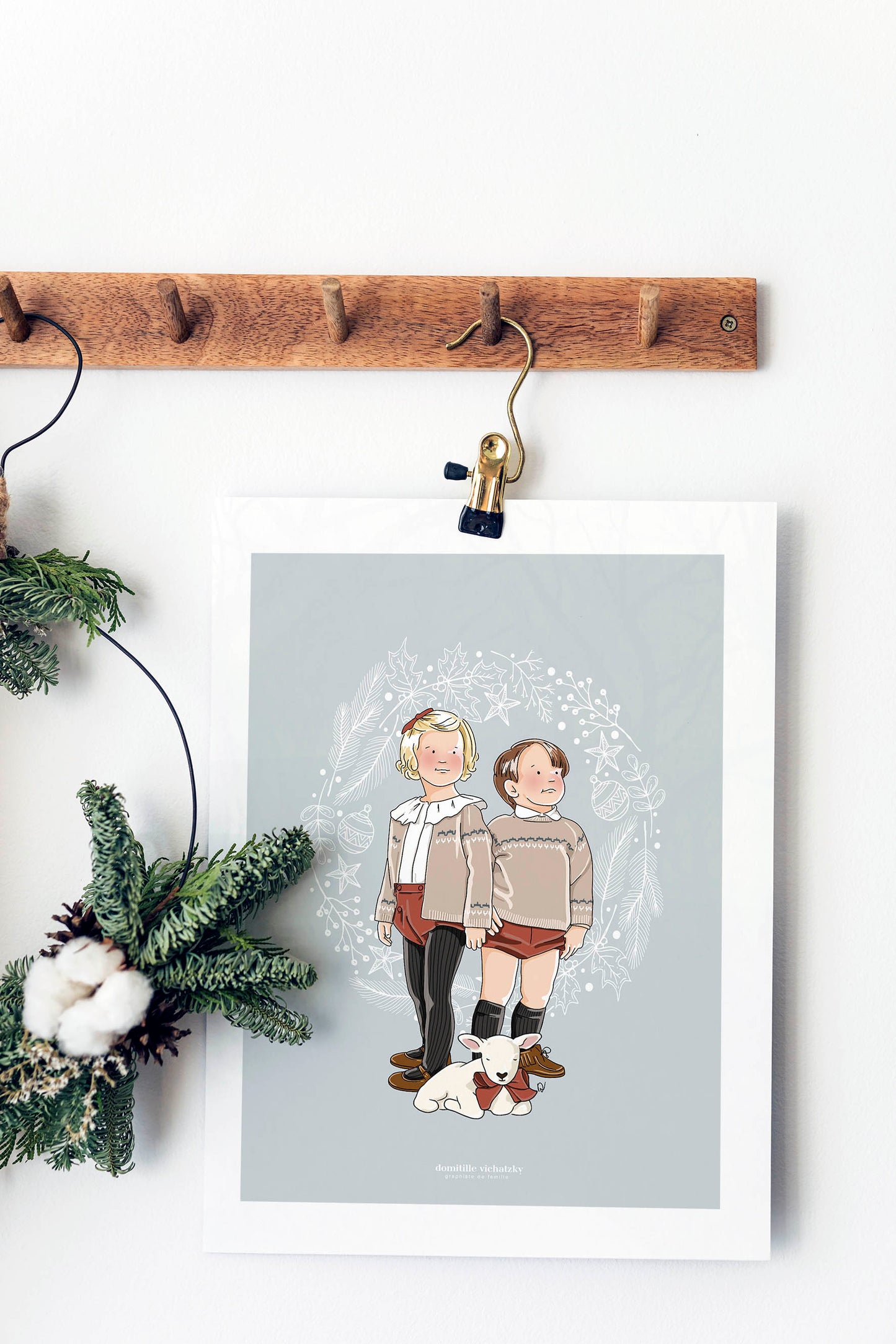 Enfants et mouton