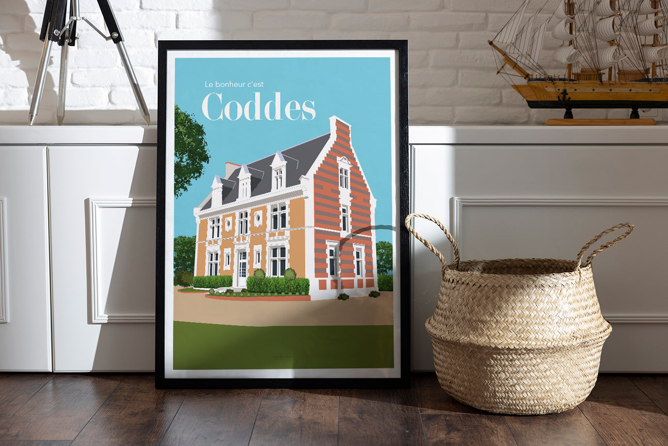 Maison de famille – Illustration personnalisée d’après photo