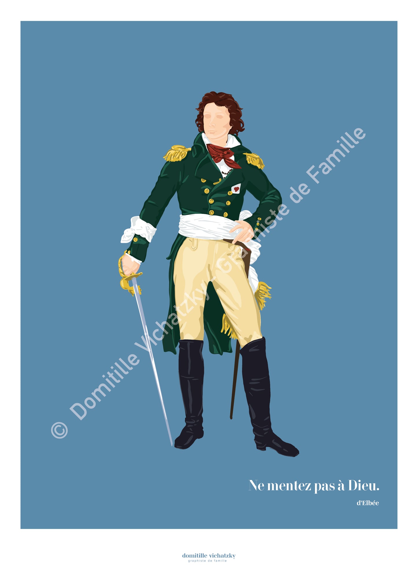 Affiche d’Elbée - Guerres de Vendée