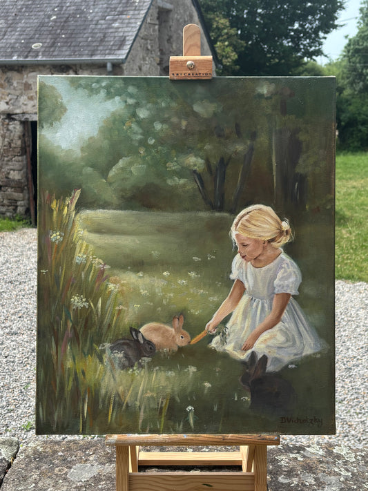 Albane - Peinture à l'huile