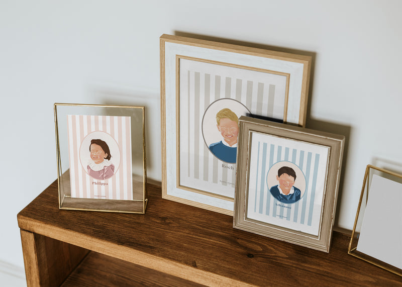 Portrait numérique personnalisé – Illustration faite main d’après photo