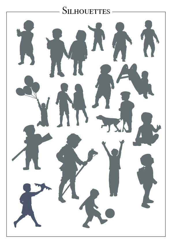 Affiche Silhouette – Version Garçon