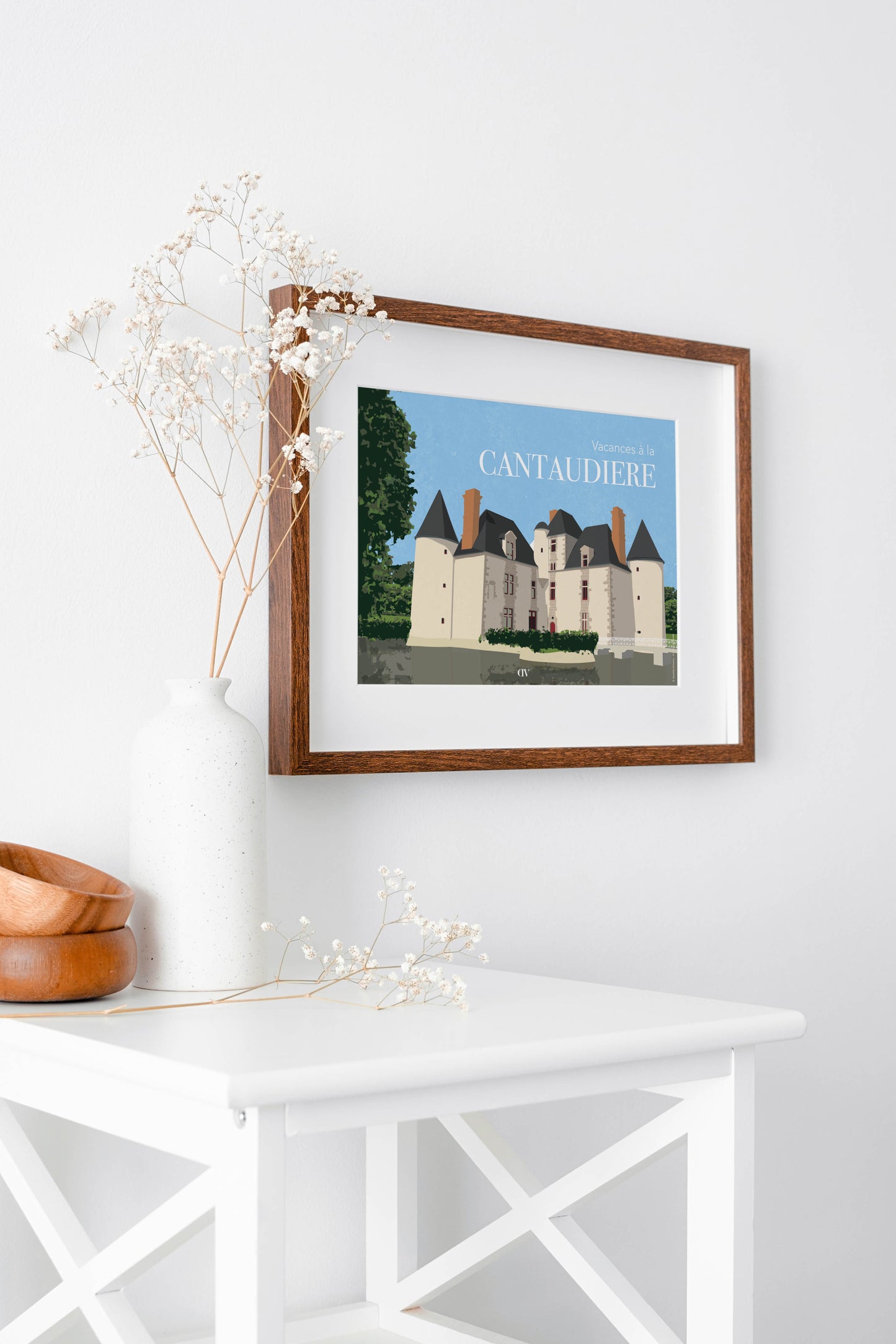 Maison de famille – Illustration personnalisée d’après photo