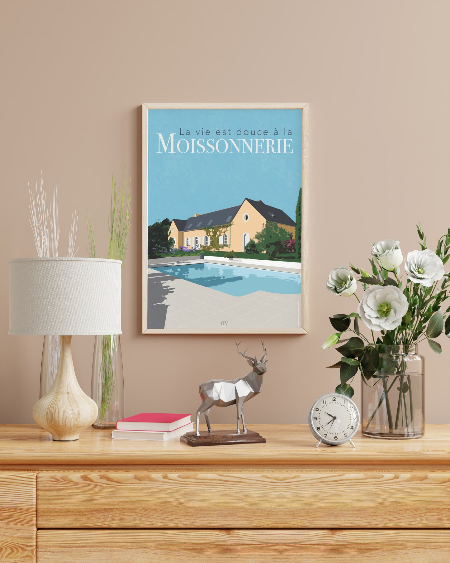 Maison de famille – Illustration personnalisée d’après photo