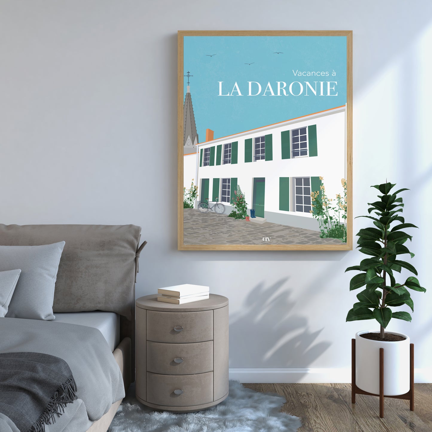 Maison de famille – Illustration personnalisée d’après photo