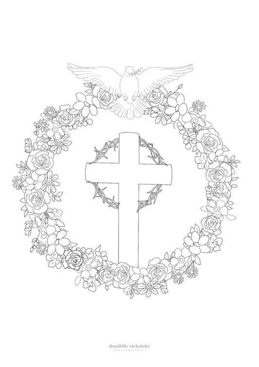 Coloriage Carême