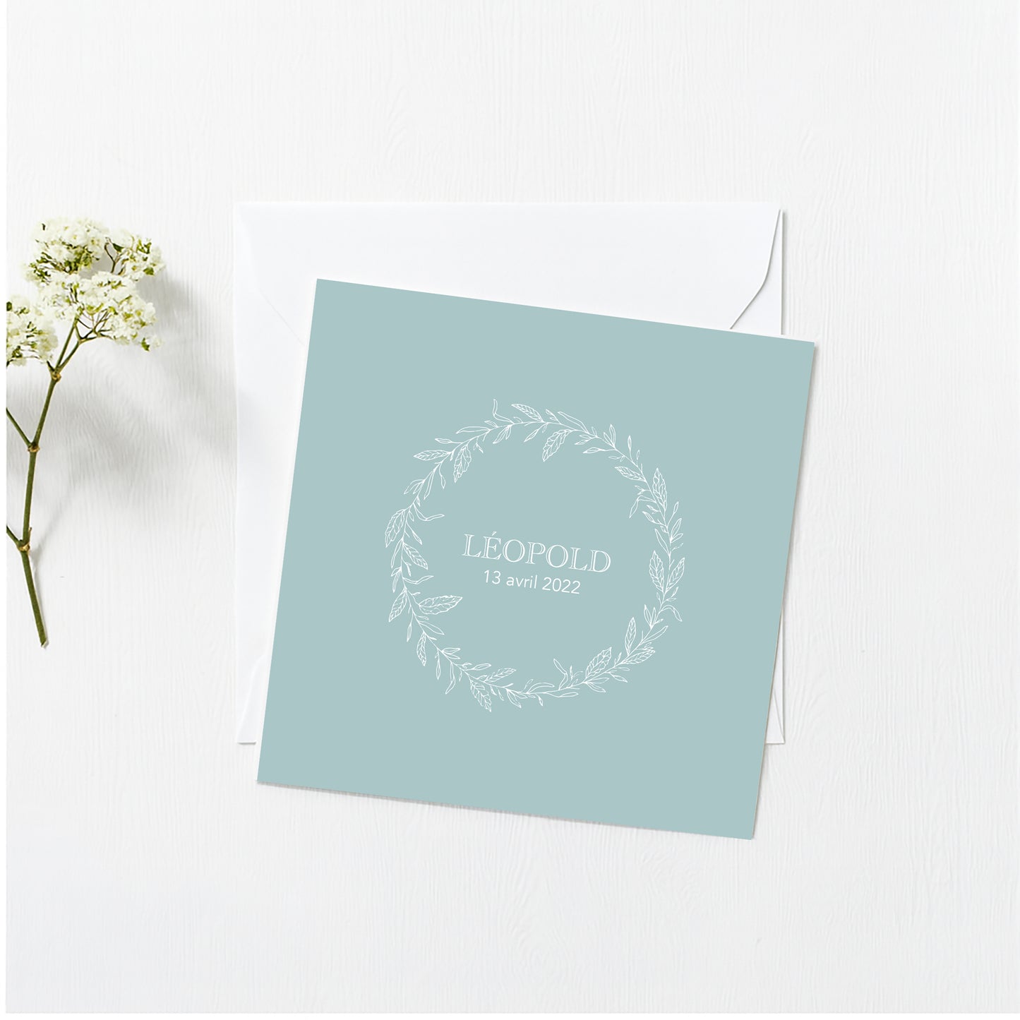 Faire-Part de Naissance Couronne