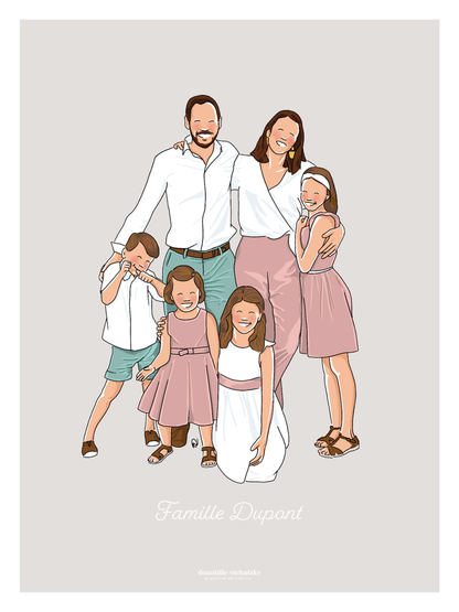 Illustration "Famille"