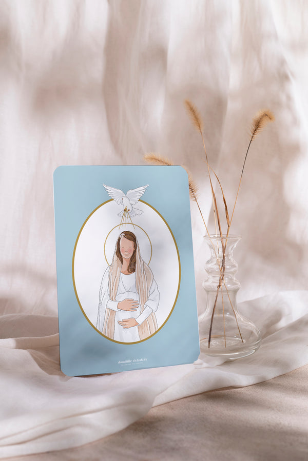 Carte Postale - Annonciation Vierge Marie