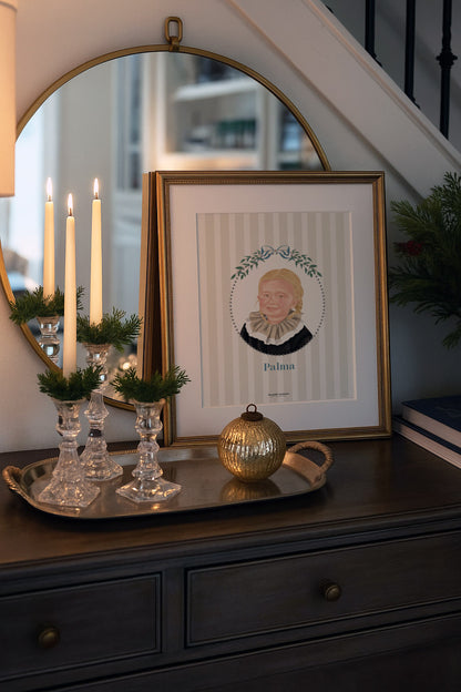 Portrait numérique personnalisé  – Illustration faite main d’après photo