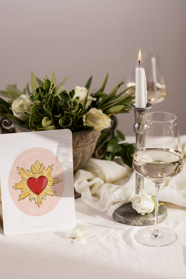 Signet - Coeur Sacré Adoramus Te