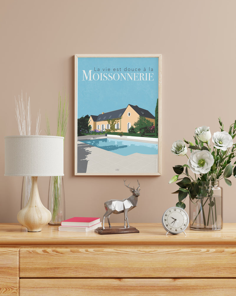 Maison de famille – Illustration personnalisée d’après photo