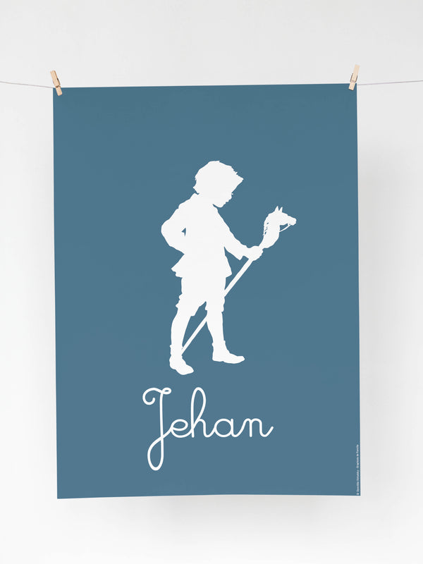 Affiche Silhouette – Version Garçon